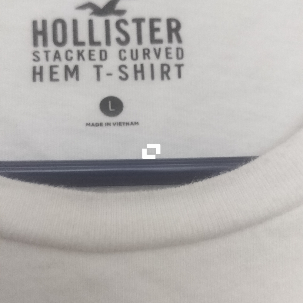 Hollister White Men’s T-Shirt